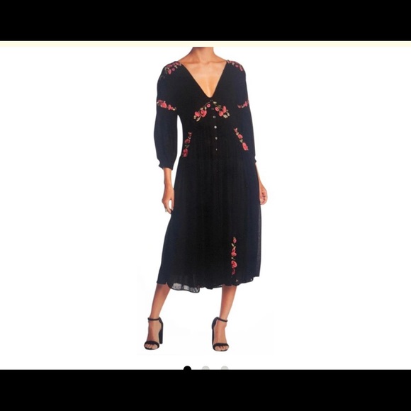 Free People Day Glow Midi Dress